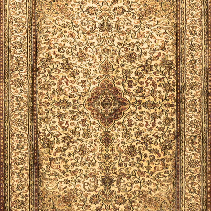 Machine Washable Persian Brown Traditional Rug, wshtr2095brn