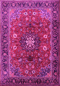 Medallion Pink Traditional Rug, tr2096pnk