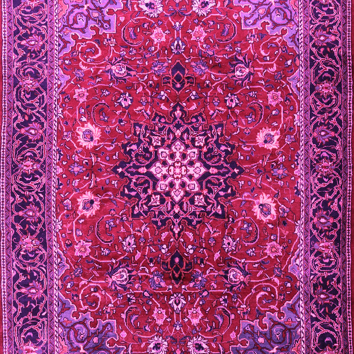 Medallion Pink Traditional Rug, tr2096pnk