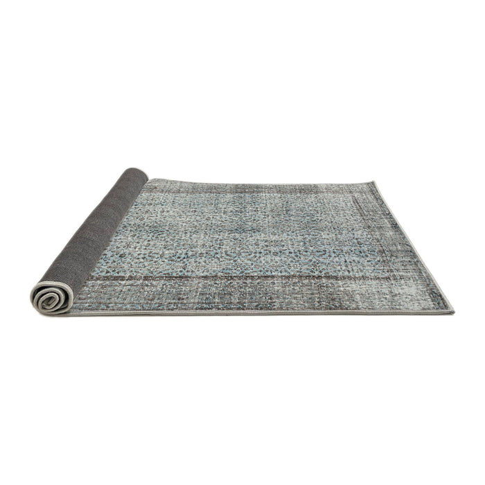 Sideview of Traditional Smokey Gray Persian Rug, tr2097