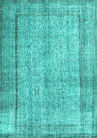 Persian Turquoise Traditional Rug, tr2097turq