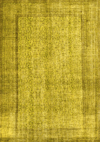 Persian Yellow Traditional Rug, tr2097yw