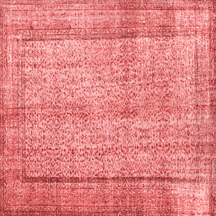 Machine Washable Persian Red Traditional Rug, wshtr2097red