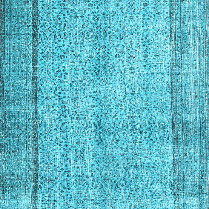 Machine Washable Persian Light Blue Traditional Rug, wshtr2097lblu