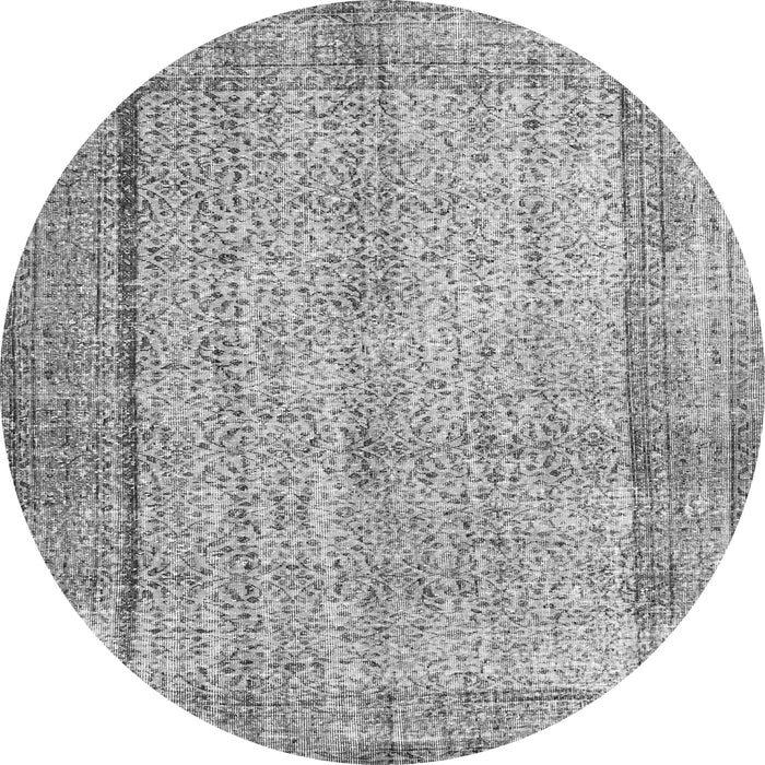 Machine Washable Persian Gray Traditional Rug, wshtr2097gry