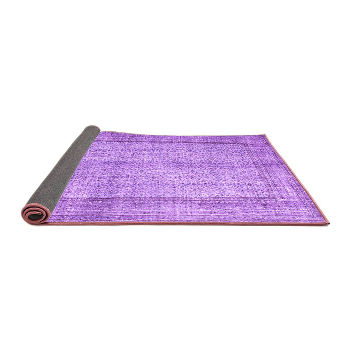 Sideview of Persian Purple Traditional Rug, tr2097pur
