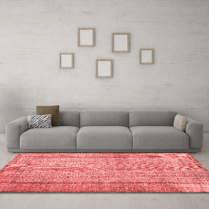 Traditional Red Washable Rugs