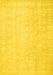 Machine Washable Persian Yellow Traditional Rug, wshtr2098yw