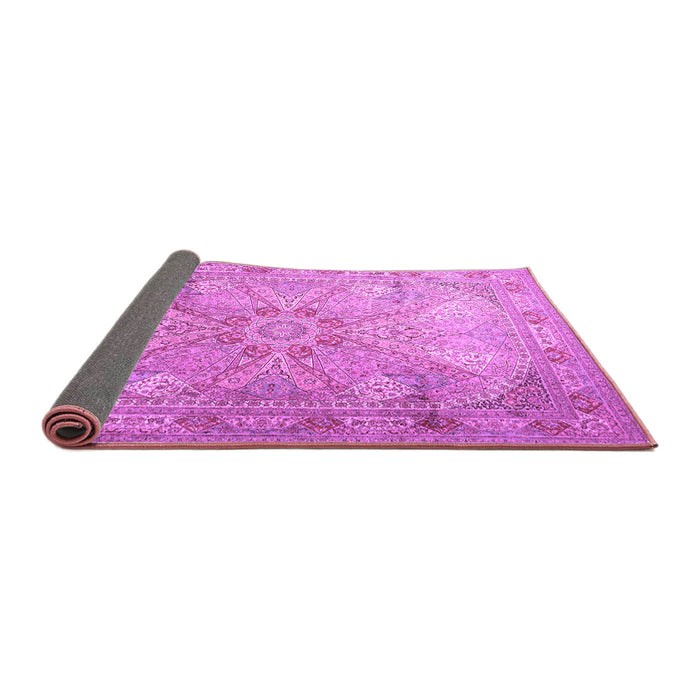 Sideview of Persian Purple Traditional Rug, tr2099pur