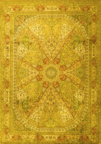 Persian Yellow Traditional Rug, tr2099yw