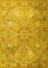 Persian Yellow Traditional Rug, tr2099yw