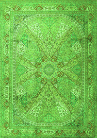 Persian Green Traditional Rug, tr2099grn