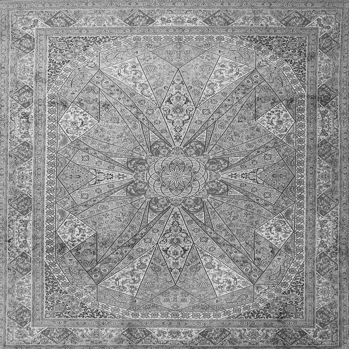 Serging Thickness of Persian Gray Traditional Rug, tr2099gry