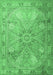 Persian Emerald Green Traditional Rug, tr2099emgrn