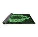 Sideview of Persian Emerald Green Traditional Rug, tr209emgrn