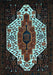 Persian Light Blue Traditional Rug, tr209lblu