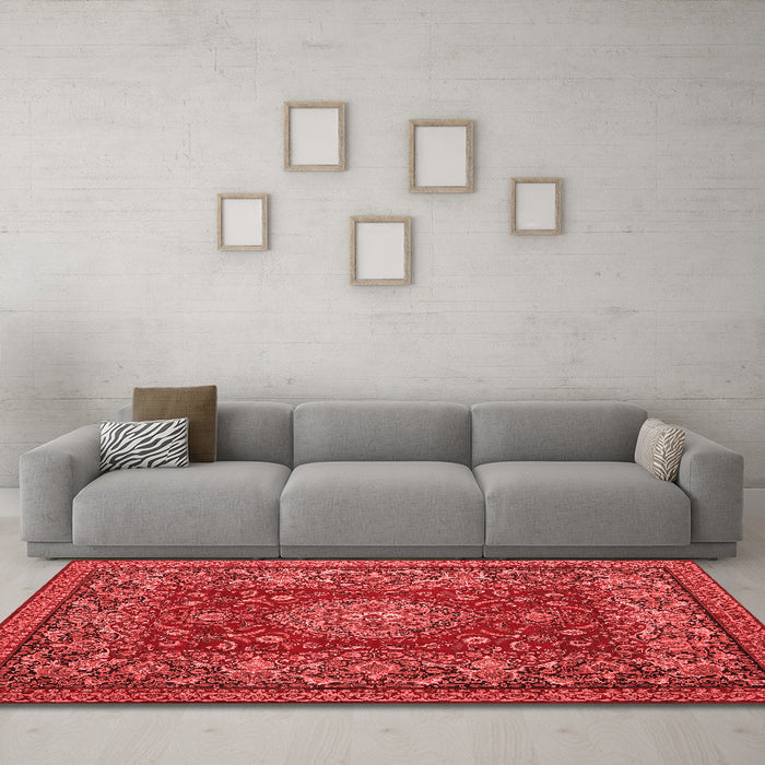 Traditional Red Washable Rugs