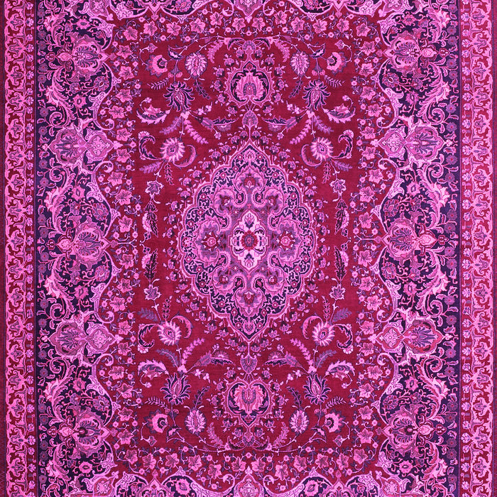 Medallion Pink Traditional Rug, tr20pnk