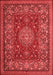 Medallion Red Traditional Area Rugs