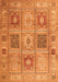 Persian Orange Traditional Rug, tr2100org