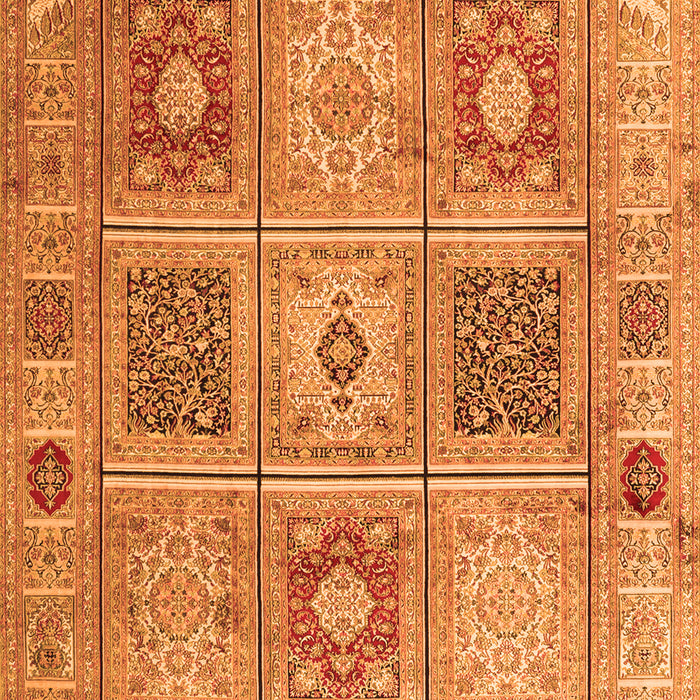 Persian Orange Traditional Rug, tr2100org
