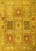 Persian Yellow Traditional Rug, tr2100yw