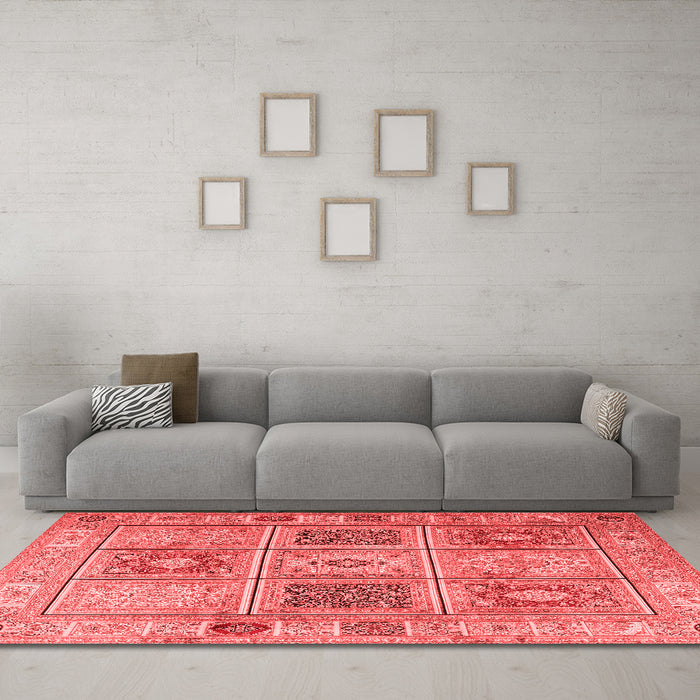Traditional Red Washable Rugs
