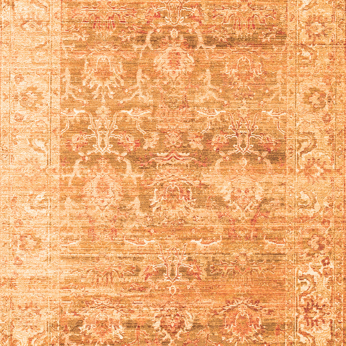 Persian Orange Traditional Rug, tr2101org