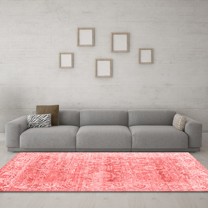 Traditional Red Washable Rugs