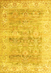 Persian Yellow Traditional Rug, tr2101yw