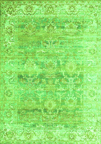 Persian Green Traditional Rug, tr2101grn