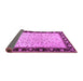 Sideview of Oriental Purple Traditional Rug, tr2102pur