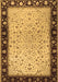 Oriental Brown Traditional Rug, tr2102brn