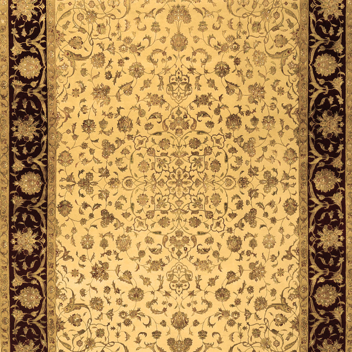 Oriental Brown Traditional Rug, tr2102brn