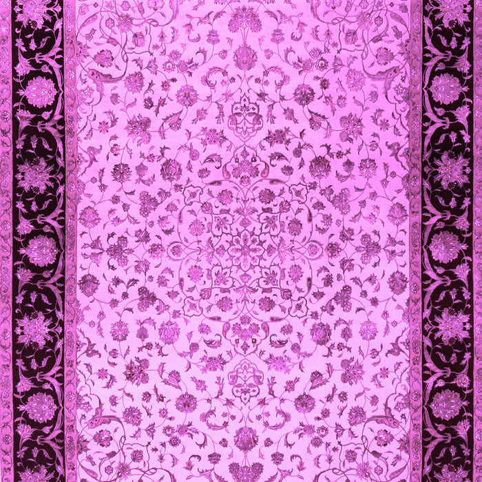 Machine Washable Oriental Purple Traditional Area Rugs, wshtr2102pur