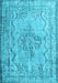 Persian Light Blue Traditional Rug, tr2103lblu