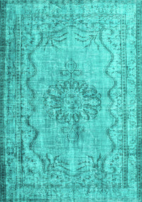 Persian Turquoise Traditional Rug, tr2103turq