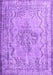 Persian Purple Traditional Rug, tr2103pur