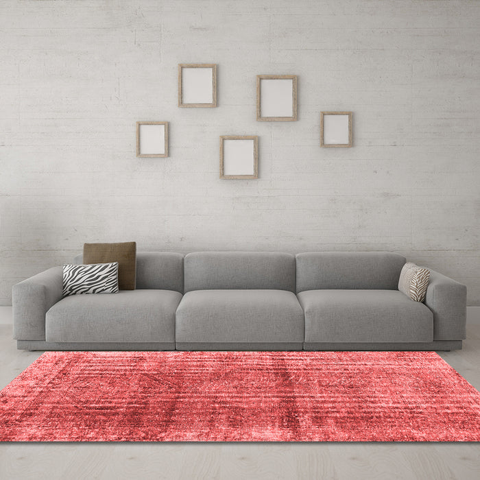 Traditional Red Washable Rugs