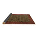 Sideview of Persian Brown Traditional Rug, tr2105brn