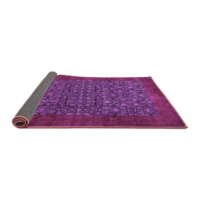Sideview of Persian Purple Traditional Rug, tr2105pur