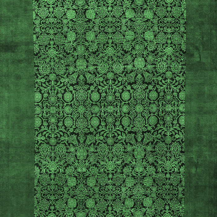 Persian Emerald Green Traditional Rug, tr2105emgrn