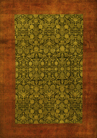 Persian Yellow Traditional Rug, tr2105yw