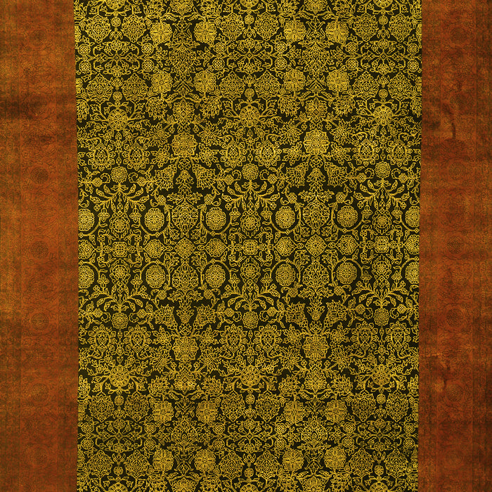 Persian Yellow Traditional Rug, tr2105yw