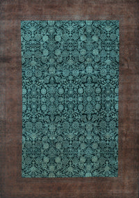 Persian Light Blue Traditional Rug, tr2105lblu