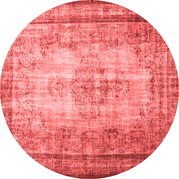 Machine Washable Persian Red Traditional Rug, wshtr2106red