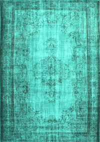 Persian Turquoise Traditional Rug, tr2106turq