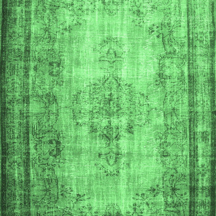 Persian Emerald Green Traditional Rug, tr2106emgrn