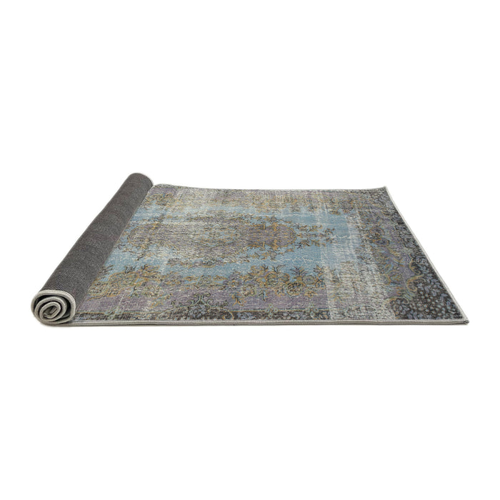 Sideview of Traditional Sandstone Brown Persian Rug, tr2107