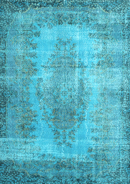 Persian Light Blue Bohemian Rug, tr2107lblu